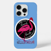 De flamingo bewaker Case-Mate iPhone case (Achterkant)