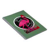 De flamingo bewaker notitieboek (Rechterzijde)