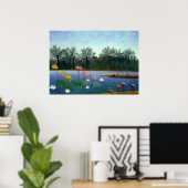 De Flamingos - Henri Rousseau Poster (Thuiskantoor)