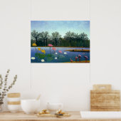 De Flamingos - Henri Rousseau Poster (Keuken)