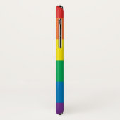 De Flash Rainbow-Logo Case-Mate iPhone Case (Achterkant/links)