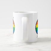 De Flash Rainbow-Logo Grote Koffiekop (Achterkant)