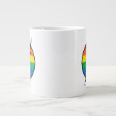 De Flash Rainbow-Logo Grote Koffiekop (Voorkant)