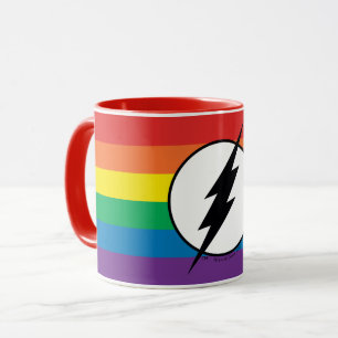 De Flash Rainbow-Logo Mok