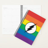 De Flash Rainbow-Logo Planner (Display)