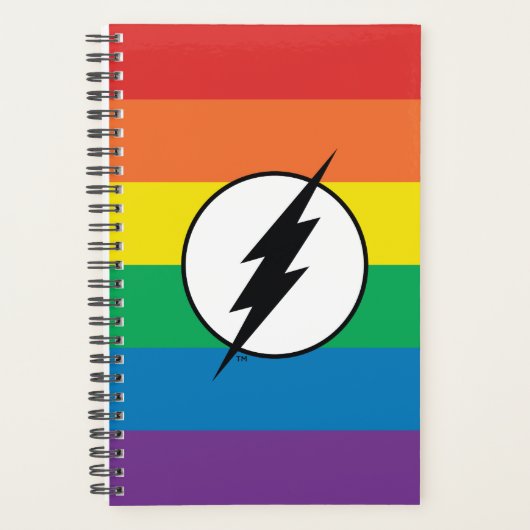 De Flash Rainbow-Logo Planner (Voorkant)