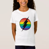 De Flash Rainbow-Logo T-shirt (Voorkant)