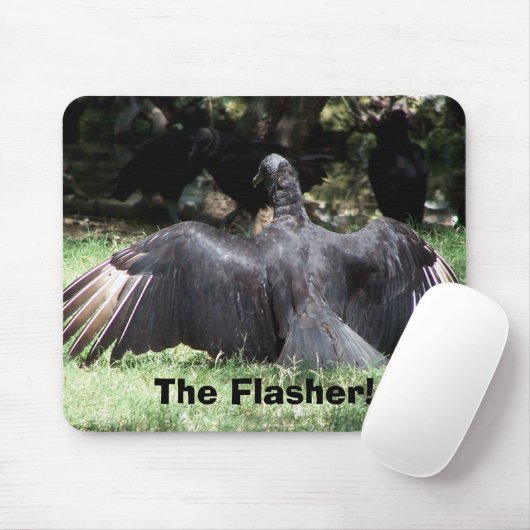 De Flasher. Muismat (Met muis)