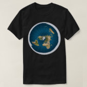 De FlatEarth T-shirt (Design voorkant)