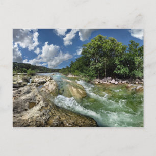 De Flats van Barton Creek in Austin, Texas Briefkaart