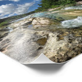 De Flats van Barton Creek in Austin, Texas Foto Afdruk (Hoek)