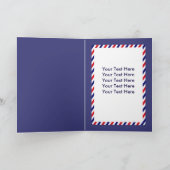 De flauwvallen, u deden het Zoon! Felicitatie Kaart (Binnen)