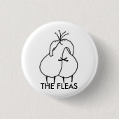 De Fleas Button Badge (Voorkant)