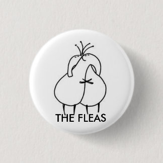 De Fleas Button Badge