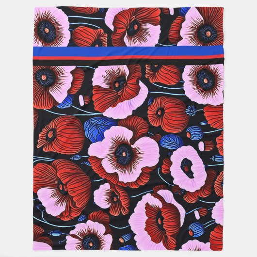 De fleecedeken van de tuin! fleece deken (Voorkant)