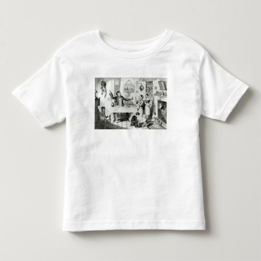 De fles, Bord I Kinder Shirts (Voorkant)