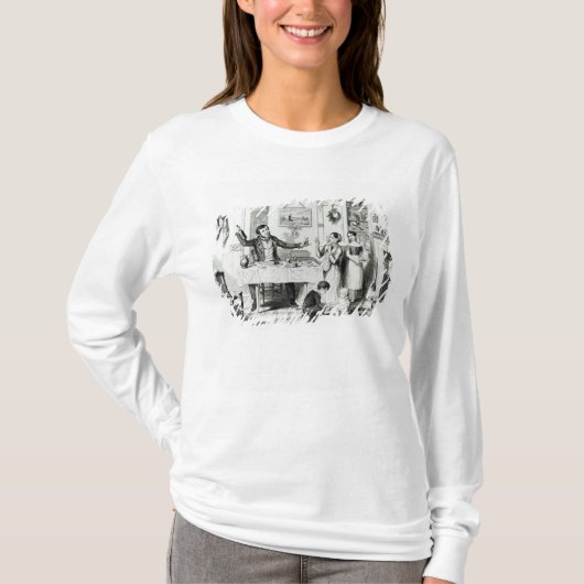 De fles, Bord I T-shirt (Voorkant)