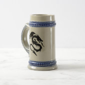 De fles met de draak bierpul (Voorkant links)