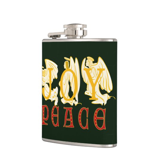 De Fles van de vreugde en van de Vrede Heupfles (Links)