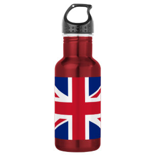 De Fles van het Roestvrij staal van Union Jack