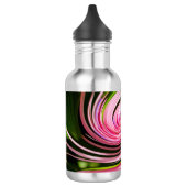 De flesje van roestvrij staal helemaal opgeteld waterfles  (Links)