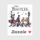 De flessen grappig Halloween Sticker (Vel)