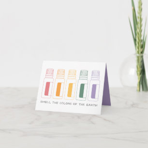 De Flessen van essentiële Oliën danken u Klant Kaart