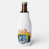 De Flessenkoeler van het computerbrandschuim Flesjeskoeler (Fles Voorkant)
