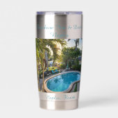 De Flessenstijl van het douanewater: Thermische Tu Geïsoleerde Drinkbeker (Voorkant)