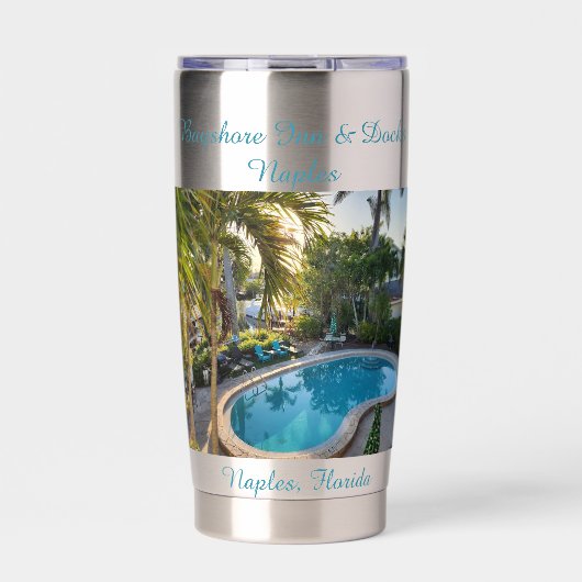 De Flessenstijl van het douanewater: Thermische Tu Geïsoleerde Drinkbeker (Voorkant)