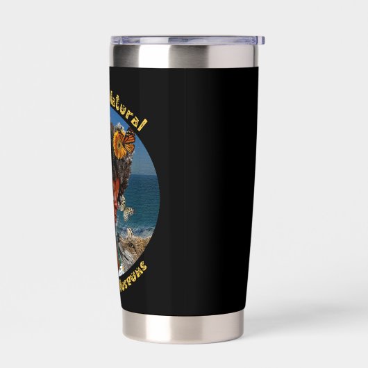 De Flessenstijl van het douanewater: Thermische Tu Geïsoleerde Drinkbeker (Links)