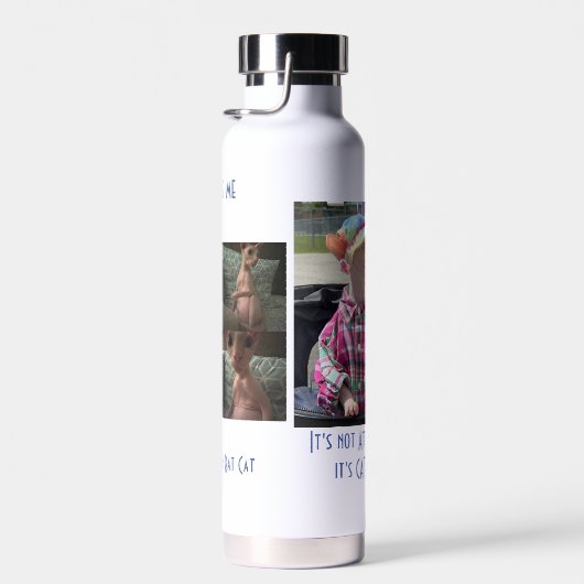 De Flessenstijl van het douanewater: Thermische Tu Waterfles (Rechts)