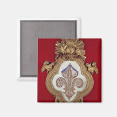 De Fleur de France Magneet (Voorkant / Achterkant)