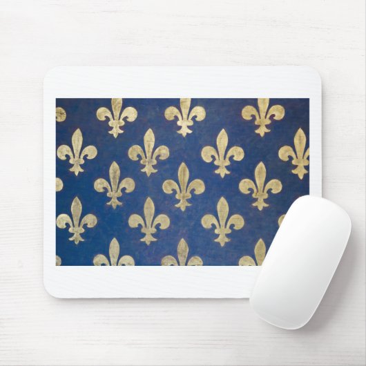 De fleur-de-lis of fleur-de-lys muismat (Met muis)