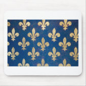 De fleur-de-lis of fleur-de-lys muismat (Voorkant)