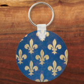 De fleur-de-lis of fleur-de-lys sleutelhanger (Voorkant)