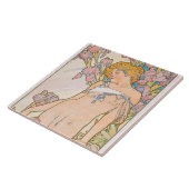 De flexibele fotomagneet van Iris Tegeltje (Zijkant)