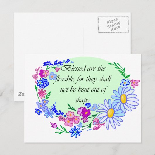 De Flexible Briefkaart (Voorkant / Achterkant)