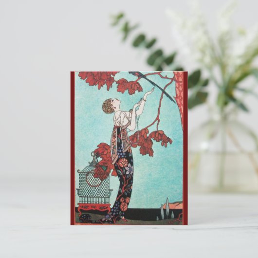 DE FLIGHTE GROOT, BEAUTY MODE DESIGNER BRIEFKAART (Staand voorkant)