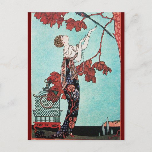 DE FLIGHTE GROOT, BEAUTY MODE DESIGNER BRIEFKAART (Voorkant)