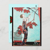 DE FLIGHTE GROOT, BEAUTY MODE DESIGNER BRIEFKAART (Voorkant / Achterkant)