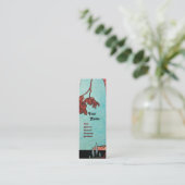 DE FLIGHTE GROOT, BEAUTY MODE DESIGNER MINI VISITEKAARTJE (Staand voorkant)