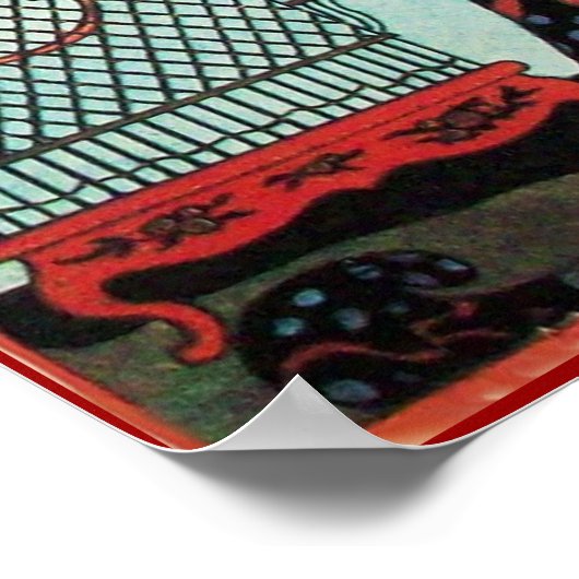 DE FLIGHTE GROOT, BEAUTY MODE DESIGNER POSTER (Hoek)