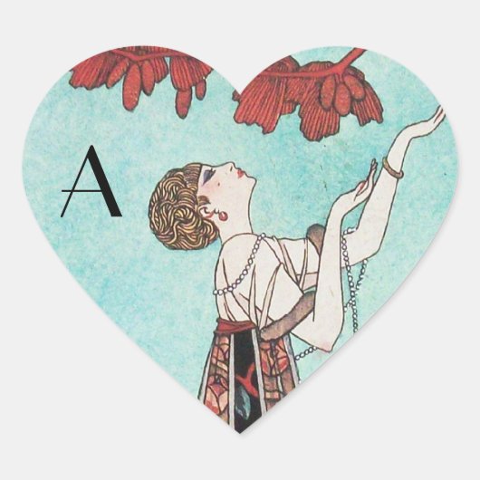 DE FLIGHTY BIRD, BEAUTY MODE DESIGNER HART STICKER (Voorkant)