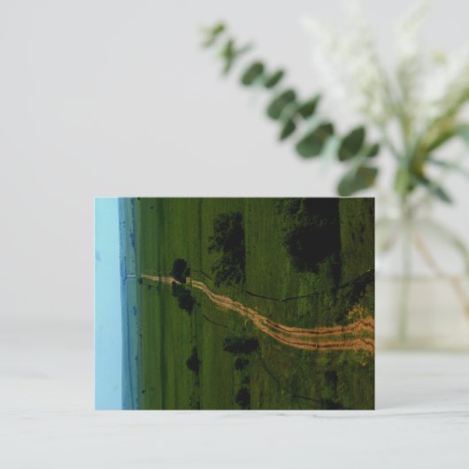 de Flint Hills of Kansas Briefkaart (Staand voorkant)