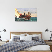 De Flirt Canvas Afdruk (Insitu (Slaapkamer))