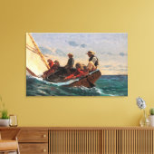De Flirt Canvas Afdruk (Insitu (Woonkamer))