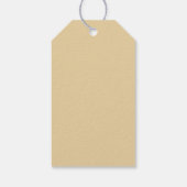 De Flirtende Vrouw (door John Collier) Cadeaulabel (Achterkant)