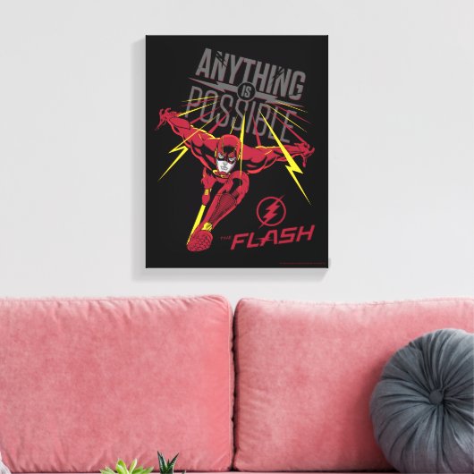 De flits | "Alles is mogelijk" Canvas Afdruk (Insitu (Woonkamer))