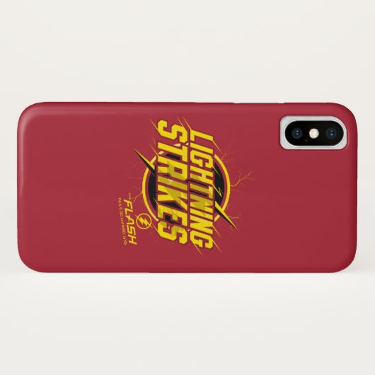 De flits | "blikseminslag" Case-Mate iPhone case (Achterkant (horizontaal))